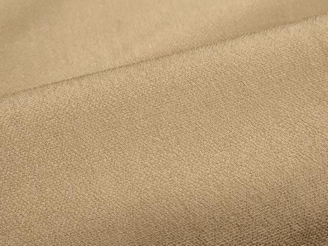 平和屋着物●男性　お召　色無地　茶染色　キングサイズ　正絹　逸品　CAAS0378th 平和屋着物○男性 お召 色無地 茶染色 キングサイズ 正絹 逸品 CAAS0378th