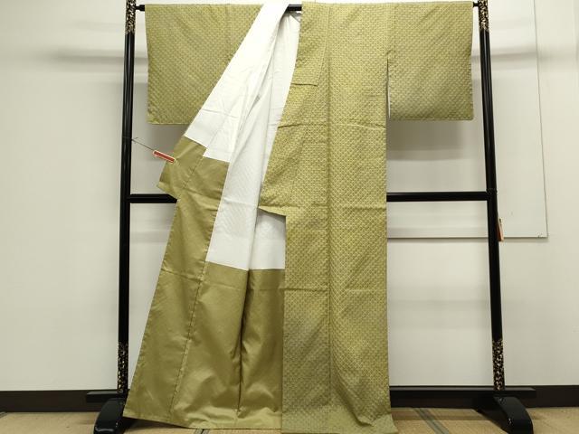 平和屋着物○訪問着 作家物 紬地 総絞り 正絹 逸品 CAAS0382th