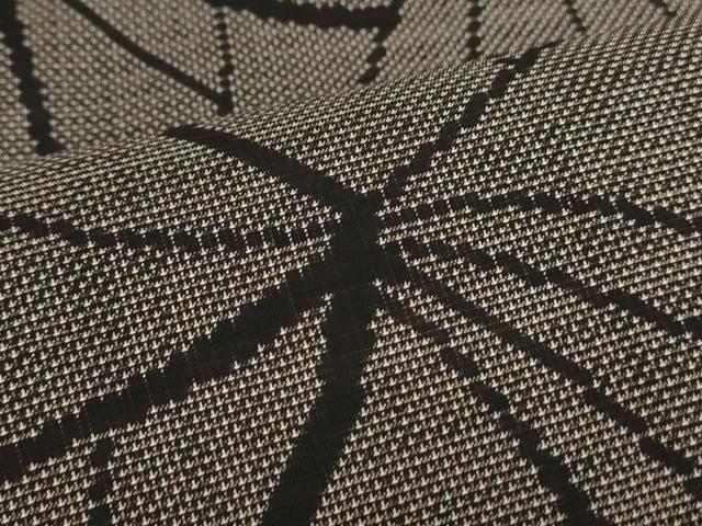 平和屋着物○本場大島紬 9マルキ 吉祥文 正絹 逸品 CAAS0391th