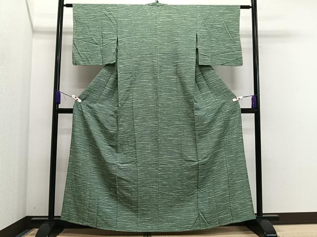 平和屋着物○上質な小紋 抽象文様 暈し染め 正絹 逸品 DAAT1153tw
