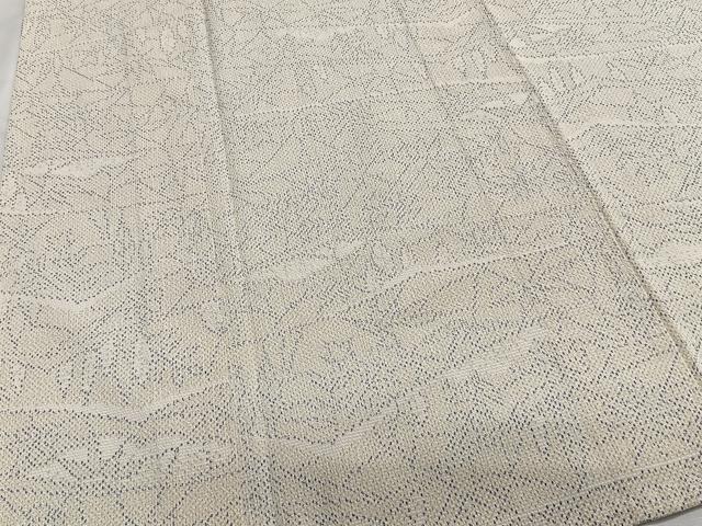 平和屋着物▽本塩沢 単衣 風景文 正絹 逸品 CAAS2423xi 平和屋着物