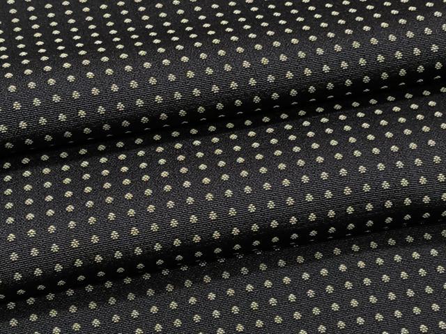 平和屋着物▽上質なお召　単衣　幾何学文様　正絹　逸品　CAAS2446xi