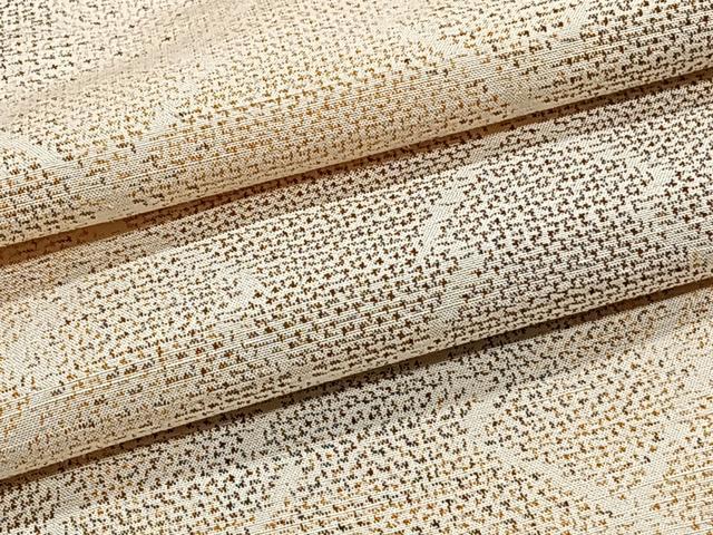 平和屋着物▽上質な紬　単衣　松皮菱文　正絹　逸品　CAAS2463xi