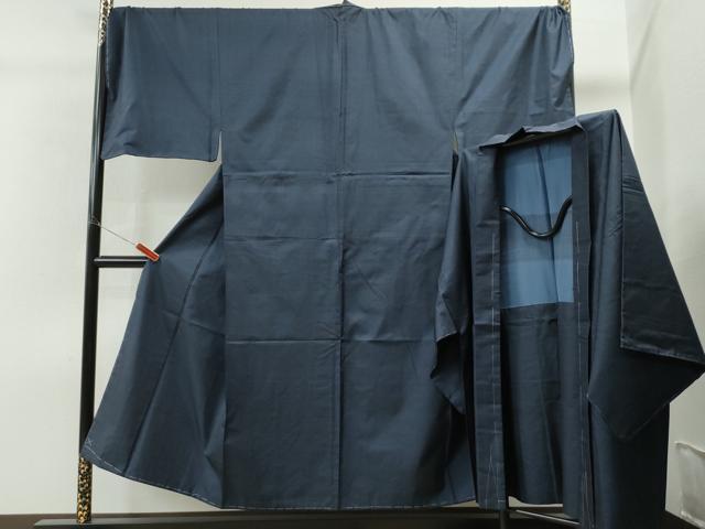 平和屋着物●男性　本場大島紬　アンサンブル　100亀甲　総詰め　キングサイズ　正絹　逸品　未使用　CAAS6734yc