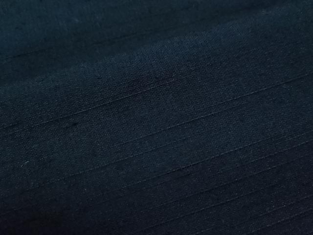 平和屋着物○男性 紬 アンサンブル 色無地 留紺色 正絹 逸品 CAAS0257th