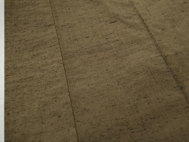 平和屋着物▽男性 長羽織 単衣 紬地 霞文 正絹 逸品 CAAT5932id