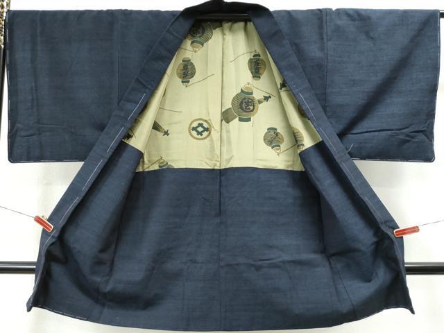 平和屋着物●男性　紬　アンサンブル　霞文　正絹　逸品　CAAS6843yc 平和屋着物○男性 紬 アンサンブル 霞文 正絹 逸品 CAAS6843yc