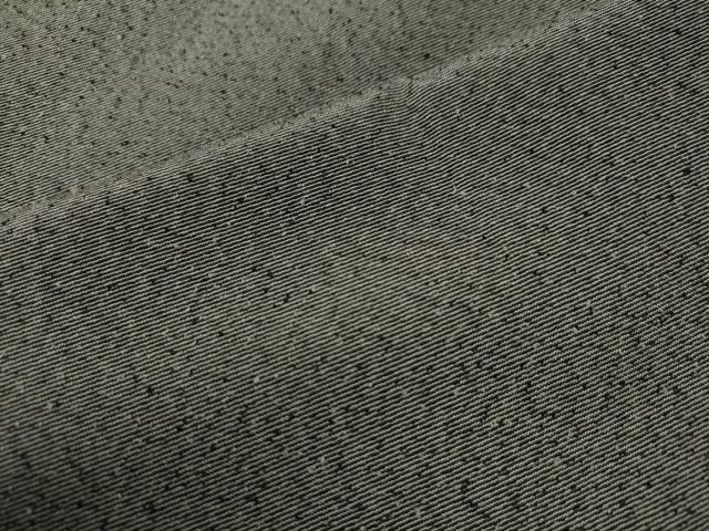 平和屋着物○男性 お召 アンサンブル 霞文 正絹 逸品 未使用 CAAS6857yc 