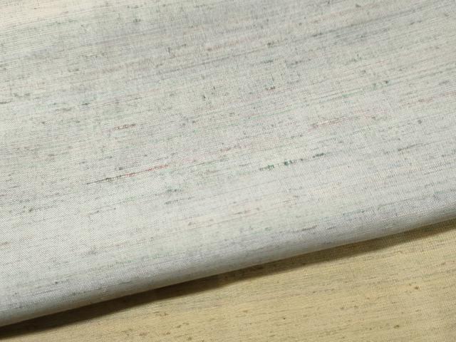 平和屋着物○訪問着 紬地 横段文 正絹 逸品 CAAS6910yc