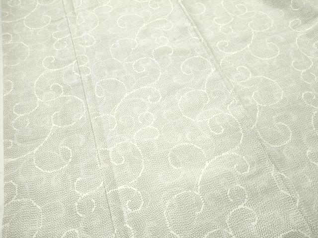 平和屋着物○上質な紬 唐草文 正絹 逸品 未使用 CAAS6985yc