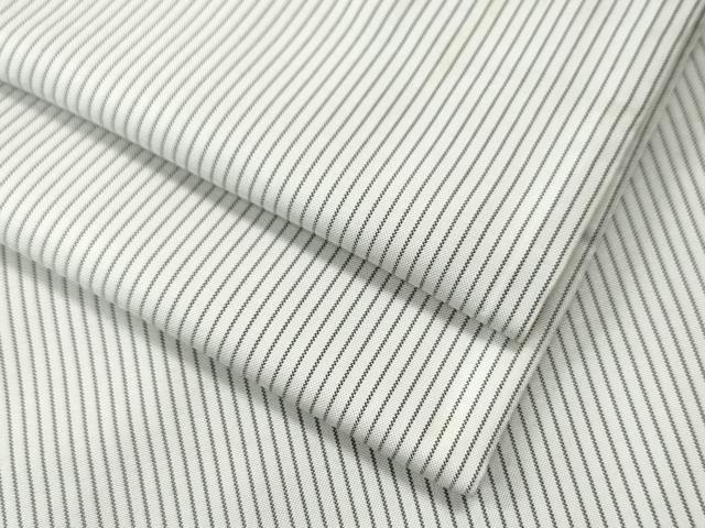 平和屋着物●上質な紬　縞　正絹　逸品　CAAS7032yc