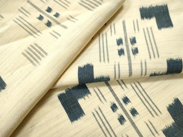 平和屋着物●上質な紬　霞吉祥文　鈴乃屋扱い　正絹　逸品　CAAS7048yc