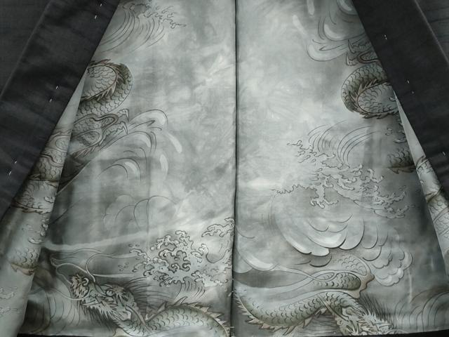 平和屋着物●男性　紬　アンサンブル　色無地　蝋色　正絹　逸品　未使用　CAAS7191yc 平和屋着物○男性 紬 アンサンブル 色無地 蝋色 正絹 逸品 未使用