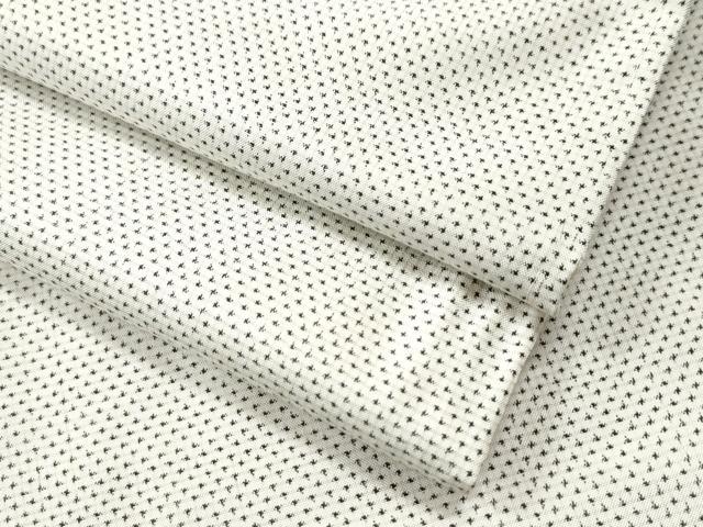 平和屋着物●本場大島紬　白大島　7マルキ　正絹　逸品　未使用　CAAS7206yc