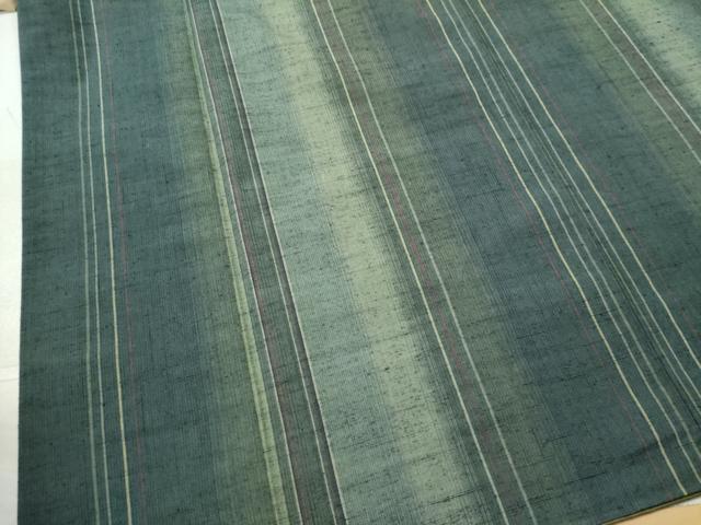 平和屋着物○三代目 市三郎 紬 間道 証紙付き 正絹 逸品 CAAS7276yc