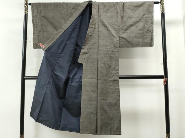 平和屋着物○男性 本場大島紬 アンサンブル 100亀甲 総詰め 正絹 逸品  