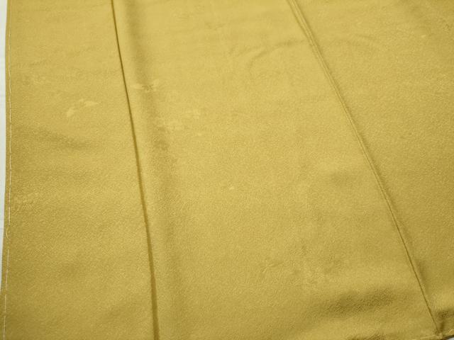 平和屋着物○本草木染作家 瑞寶 色無地 堅牢草木染 花蝶地紋