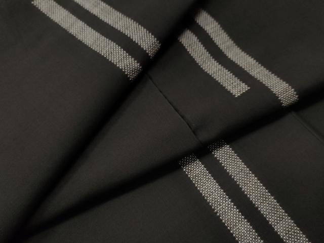 平和屋着物●本場大島紬　9マルキ　地空き　短冊文　正絹　逸品　CAAS7412yc