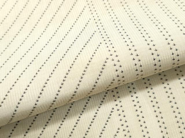 平和屋着物●本場大島紬　白大島　9マルキ　檜垣吉祥文　正絹　逸品　CAAS7471yc 平和屋着物○本場大島紬 白大島 9マルキ 檜垣吉祥文 正絹 逸品 CAAS7471yc