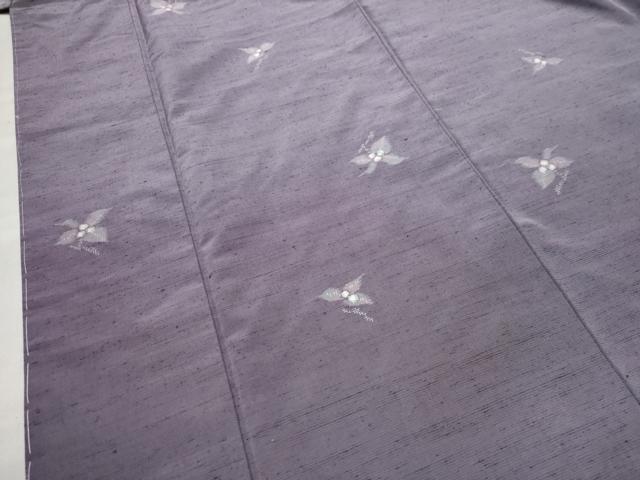 平和屋着物○上質な紬 南天文 正絹 逸品 未使用 CAAS7563yc