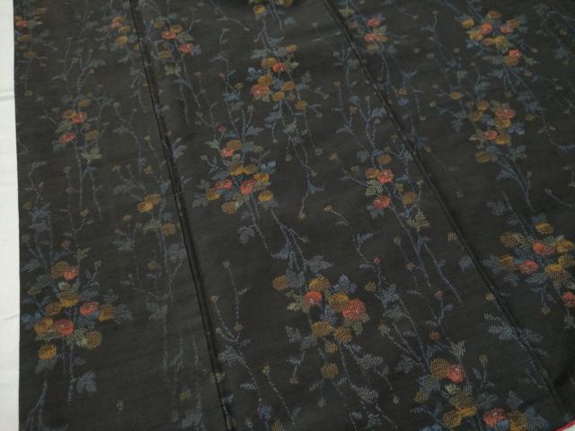 平和屋着物○上質な紬 万寿菊 正絹 逸品 CAAS7597yc