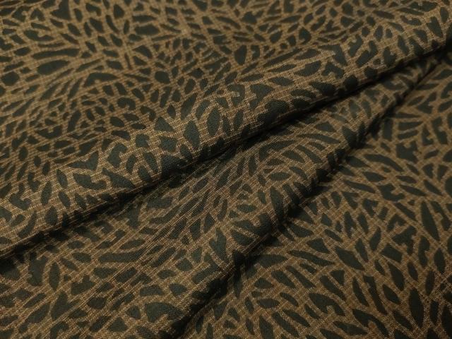 平和屋着物▽本場染大島紬　単衣　吉祥柄　正絹　逸品　CAAS8155vp