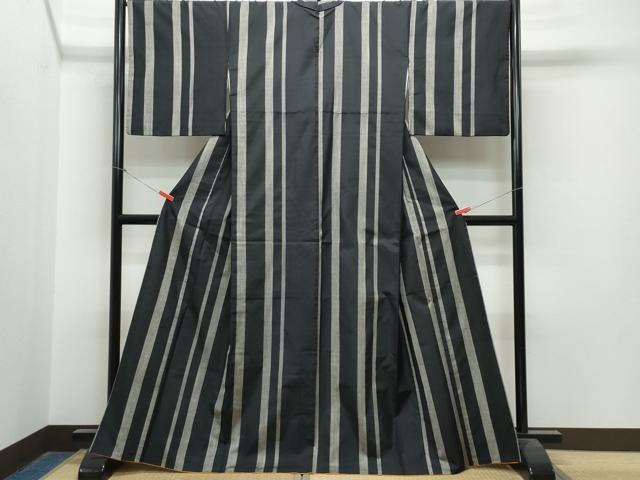 和装 着物 大島紬 正絹 平和屋着物○本場大島紬 ミンサー柄 正絹 逸品