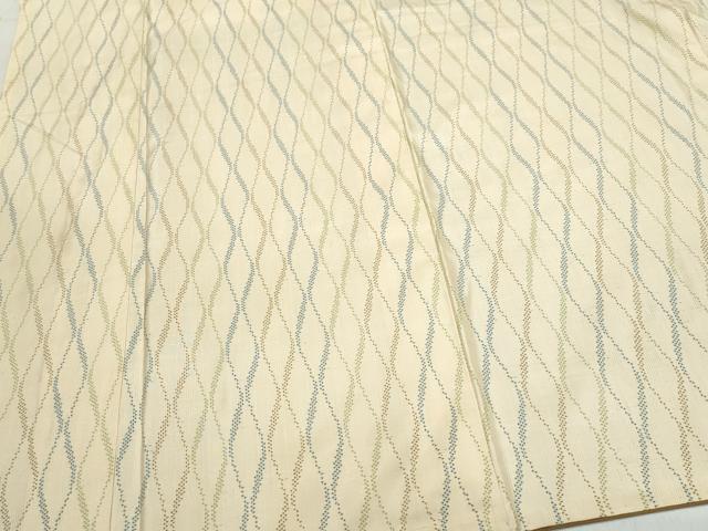 平和屋着物○本場大島紬 7マルキ 立涌文 正絹 逸品 CAAS8457vf