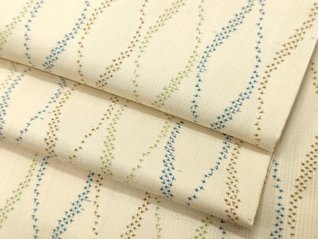 平和屋着物●本場大島紬　7マルキ　立涌文　正絹　逸品　CAAS8457vf