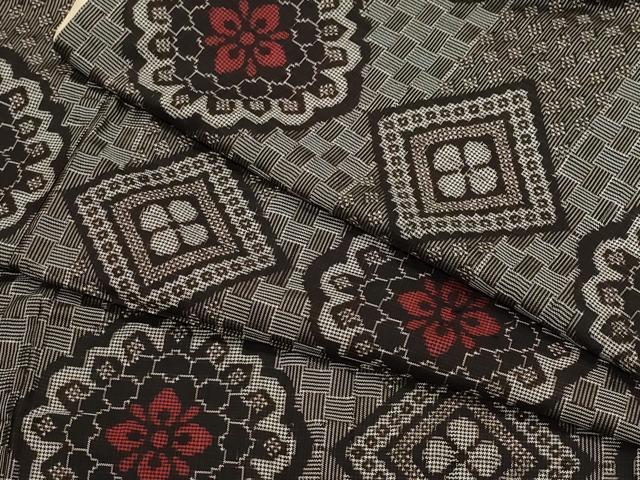 専用です❤本場奄美大島紬亀甲紋 トレンチコートと竺仙ゆかた地