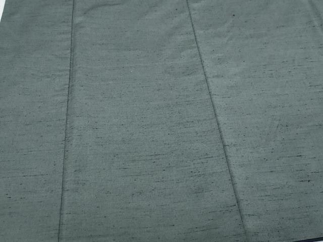 平和屋着物○男性 紬 アンサンブル 羊羹色 正絹 逸品 CAAS8509vf 