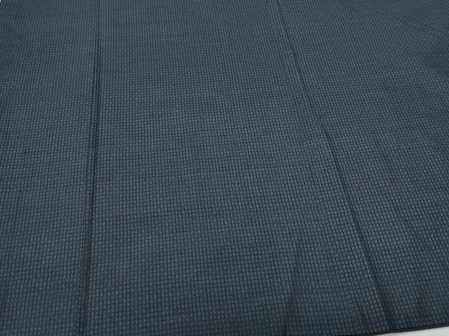 平和屋着物○男性 紬 アンサンブル 吉祥文 キングサイズ 正絹 逸品  