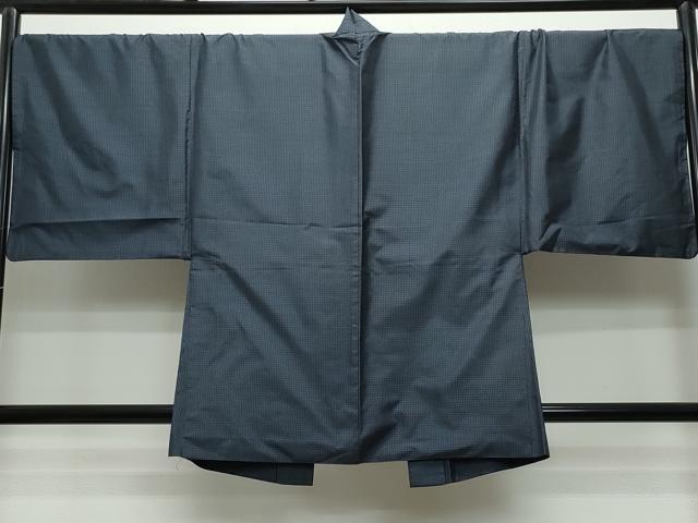 平和屋着物○男性 紬 吉祥文 キングサイズ 正絹 逸品 CAAS8414vf