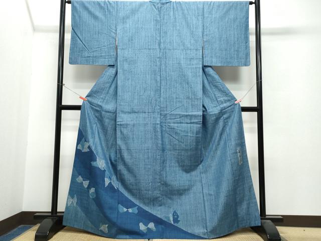染紬 タタキ染 訪問着 袷 正絹 紫 白 暈し 大王松 南天 Lサイズ ki27183 中古美品 着物 シルク オールシーズン 送料無料 2025年最新ゆめ訪問着の人気アイテム - メルカリ