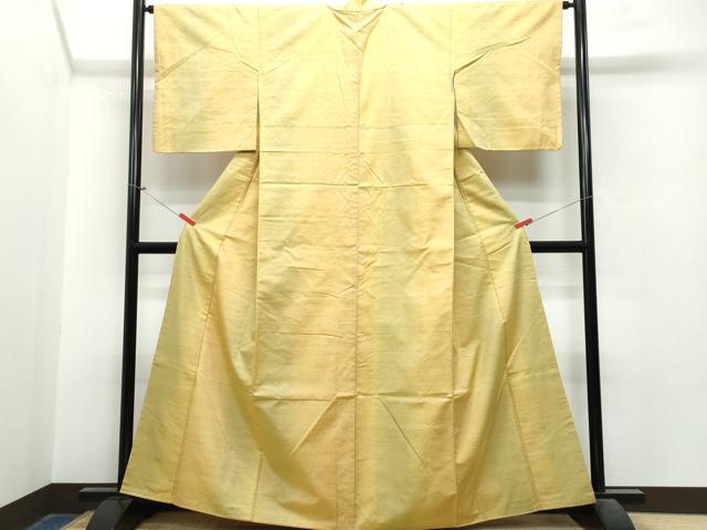 平和屋着物●菅原工房　菅原結作　漢方染紬　霞文　正絹　逸品　CAAS8632vf 平和屋着物○菅原工房 菅原結作 漢方染紬 霞文 正絹 逸品