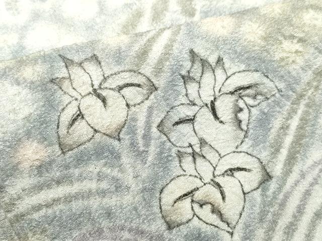 平和屋着物○樋熊哲也 訪問着 辻が花 絞り 手描き 訪問着 まるやま扱い