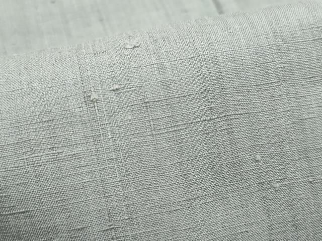 平和屋着物●結城紬　色無地　灰色　正絹　逸品　CAAS8722vf 平和屋着物○結城紬 色無地 灰色 正絹 逸品 CAAS8722vf
