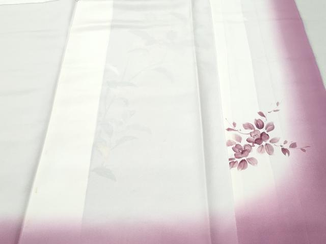 平和屋着物○訪問着 白山紬 南天文 正絹 逸品 未使用 CAAS8741vf