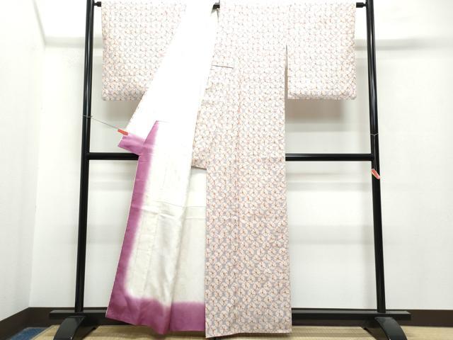 平和屋着物●上質な紬　絞り　正絹　逸品　CAAS8753vf 平和屋着物○上質な紬 絞り 正絹 逸品 CAAS8753vf