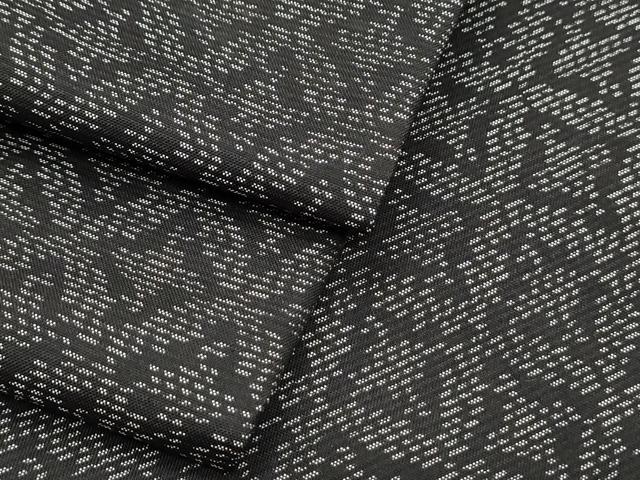 平和屋着物●本場大島紬　七宝文　正絹　逸品　CAAS9316th