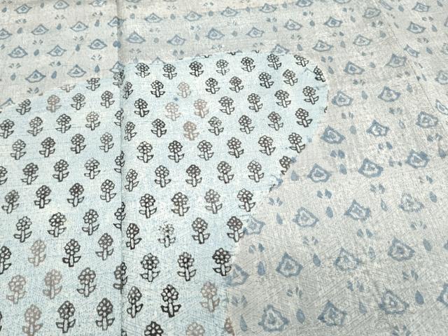 平和屋着物○訪問着 吉祥花文 正絹 逸品 CAAS9319th 付け下げ