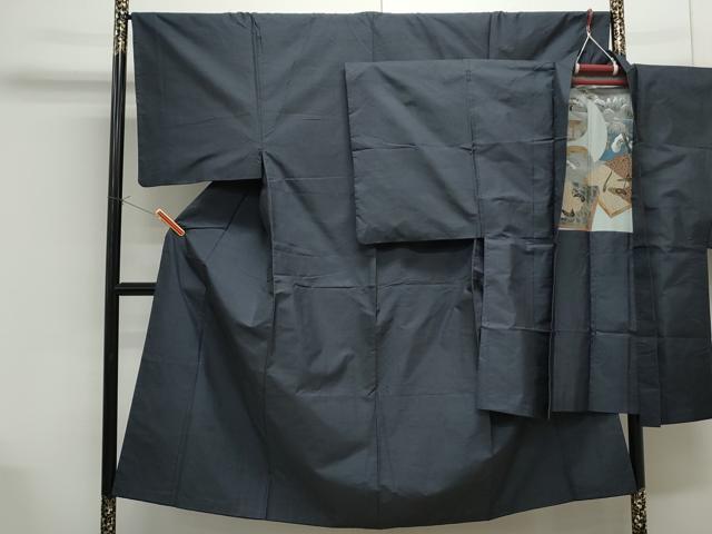 平和屋着物●男性　本場大島紬　アンサンブル　100亀甲　総詰め　正絹　逸品　CAAS9339th