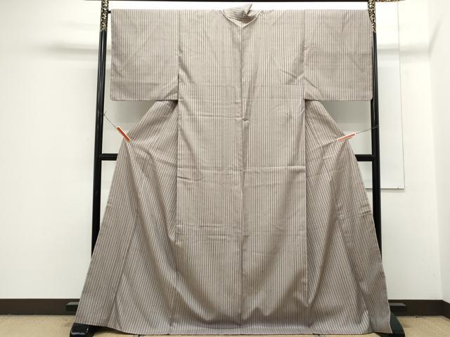 平和屋着物●上質な紬　間道　正絹　逸品　CAAS9369th 平和屋着物○上質な紬 間道 正絹 逸品 CAAS9369th