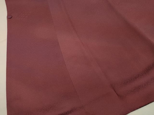 平和屋着物＃道行コート リバーシブル 花菱地紋 暈し染め ロング丈