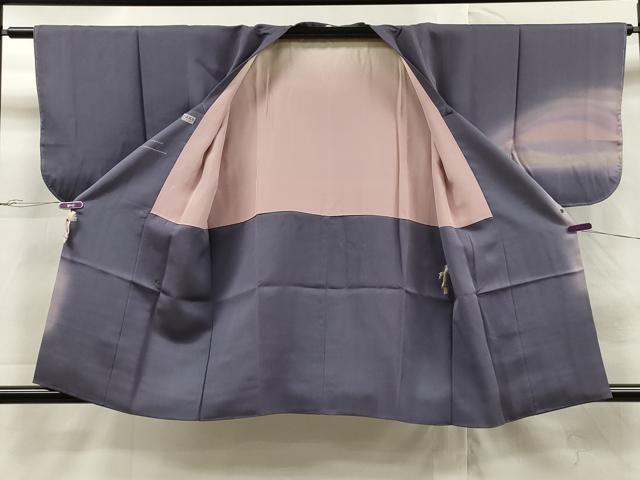 平和屋着物＃道行コート 霞文 暈し染め 正絹 逸品 未使用 CAAT0505dy