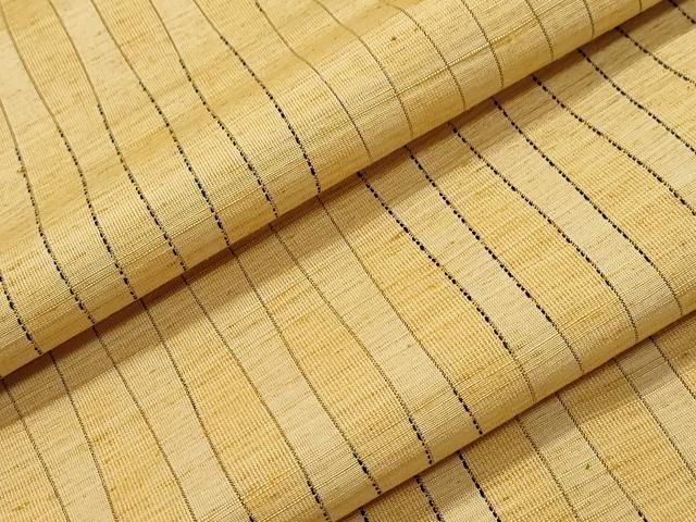 平和屋着物▽上質な紬　単衣　立涌文　正絹　逸品　CAAT0767dy