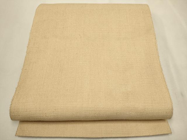 平和屋着物●八寸名古屋帯　紬地　霞文　正絹　逸品　CAAT0925hy