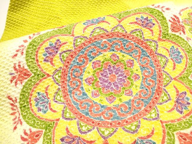 平和屋着物○名門 藤娘きぬたや・総絞り 九寸名古屋帯