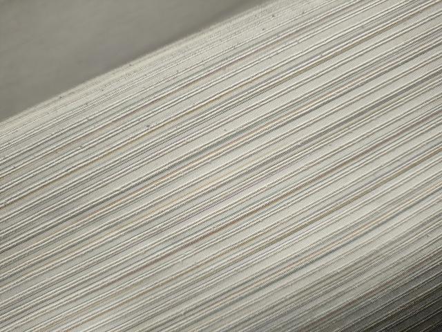 平和屋着物○太鼓柄袋帯 紬地 霞文 正絹 逸品 CAAT1027hy