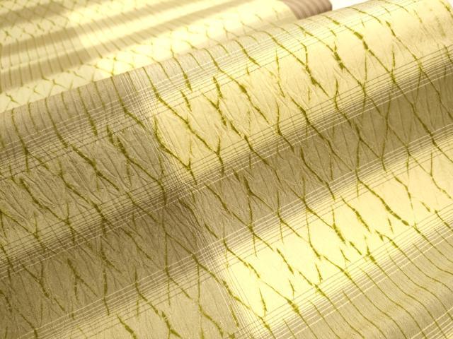 平和屋着物○両面 全通柄袋帯 絞り 横段文 証紙付き 正絹